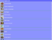 Tablet Screenshot of androidspiele123.com